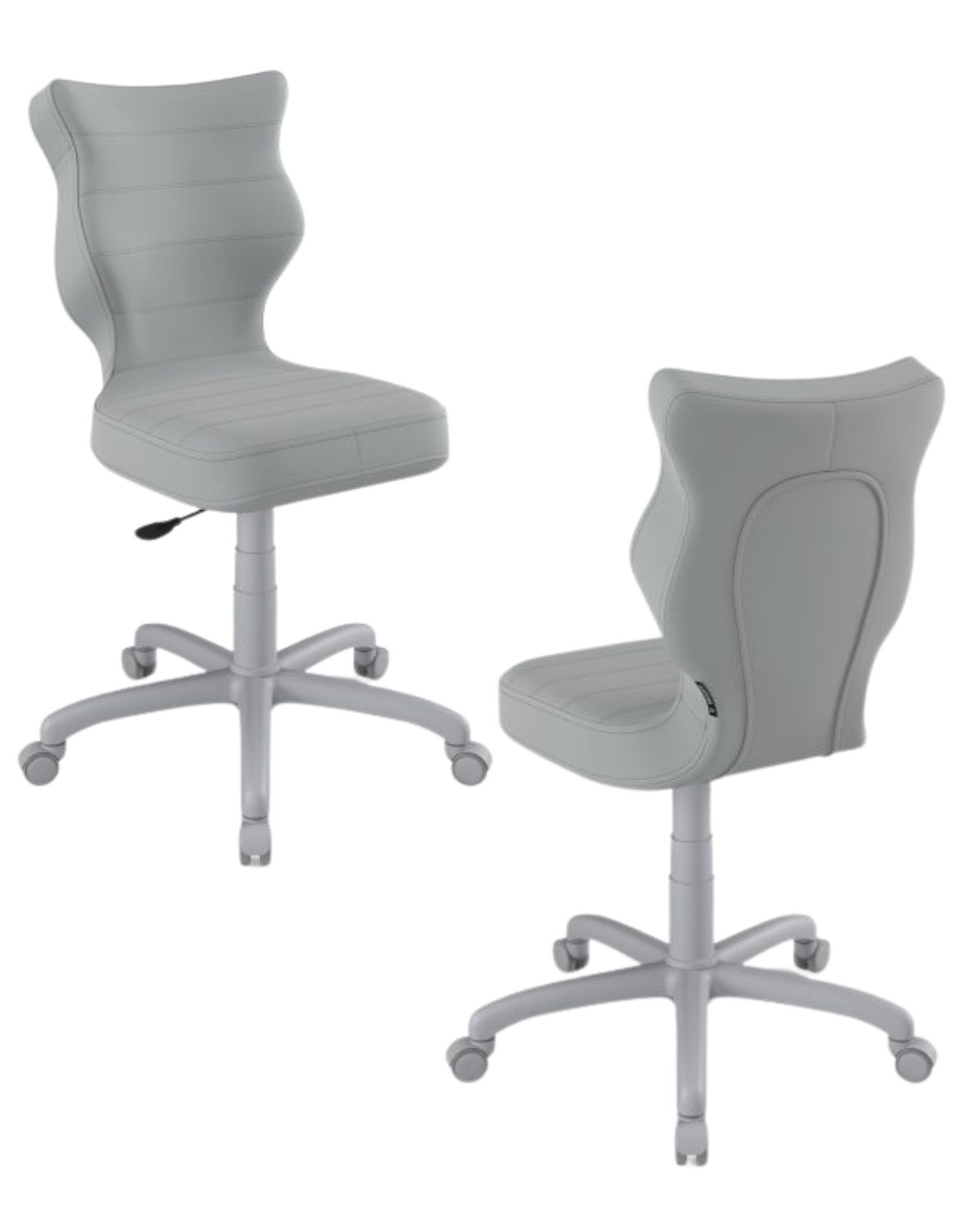 Krzesło dziecięce obrotowe Petit 146-176,5 cm Szara Podstawa