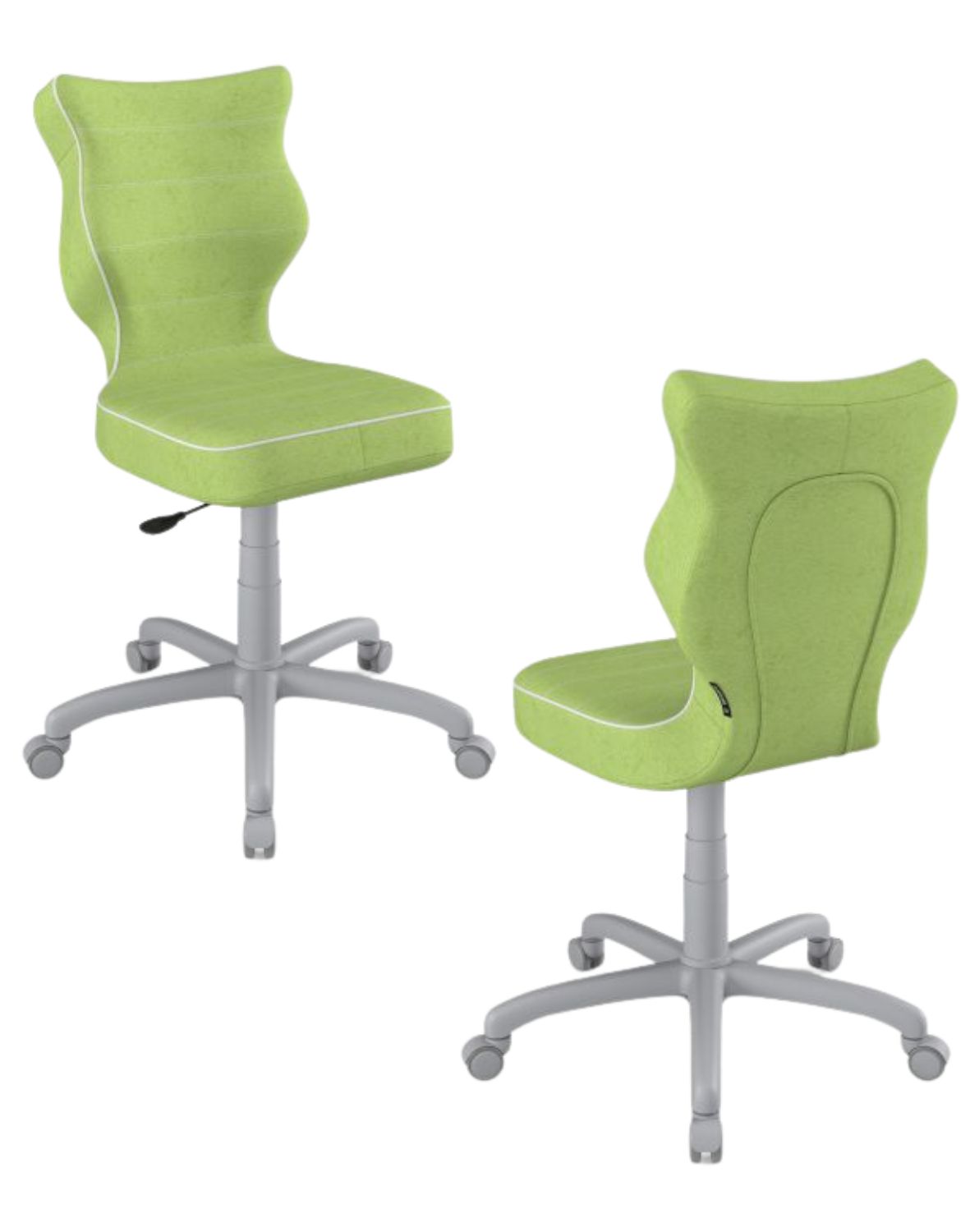 Krzesło dziecięce obrotowe Petit 159 -188 cm Szara Podstawa