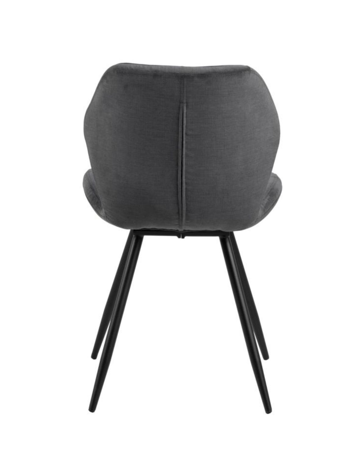 krzesło tapicerowane do jadalni petry grafitowe 92651