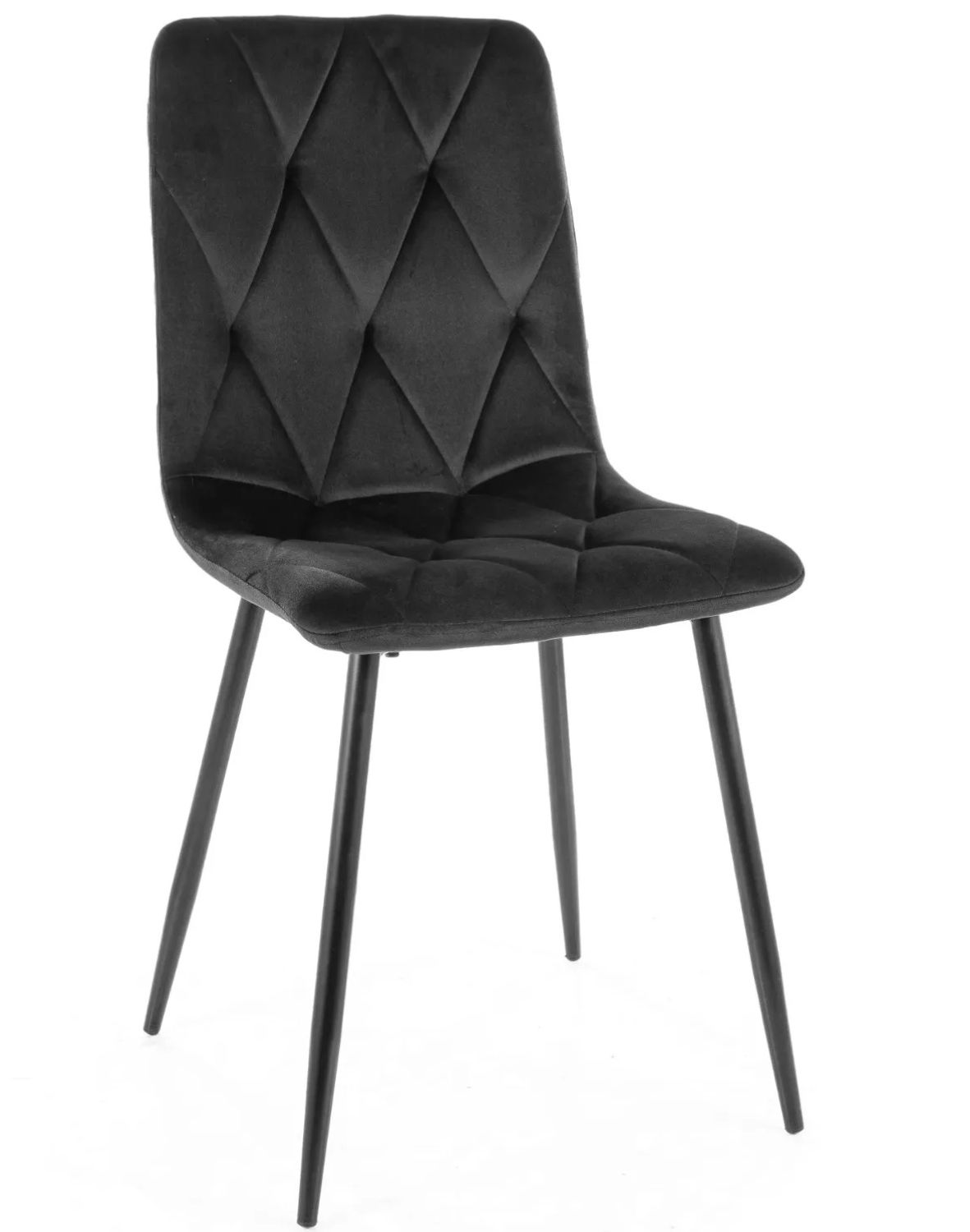 krzeslo tom velvet czarne