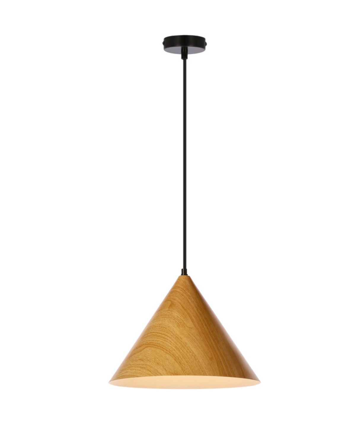 Candellux - Závěsná lampa Dunca 32, světlý dub