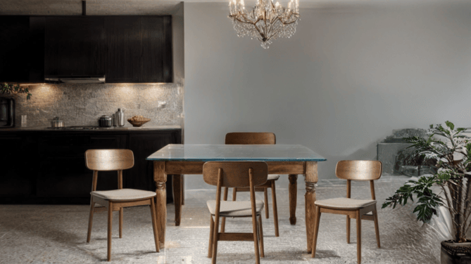 krzesło do jadalni livo (44935), ciemny dąb