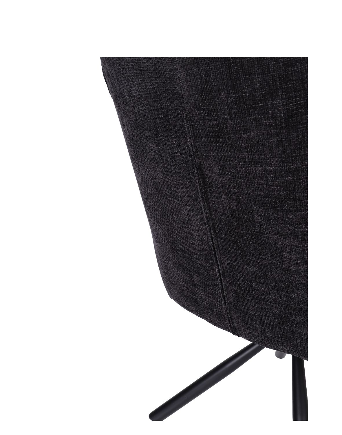 krzesło obrotowe z podłokietnikami lozano, czarne (s2417)