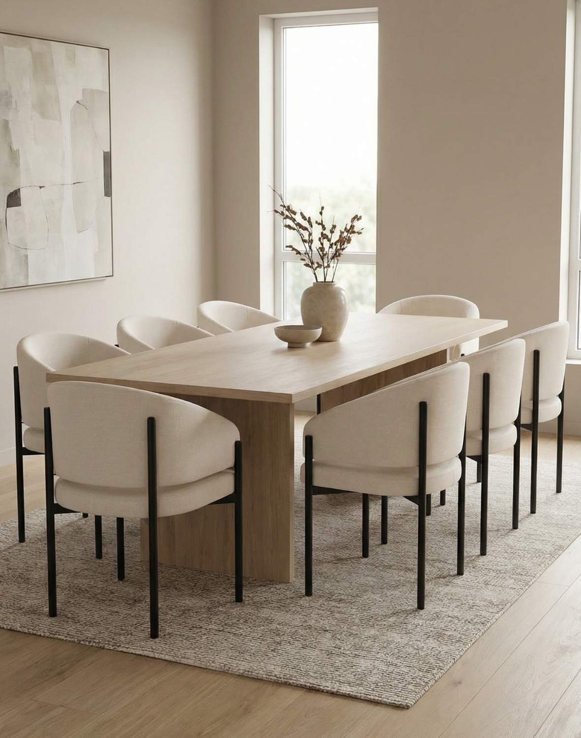 krzesło do jadalni lugano, beżowe