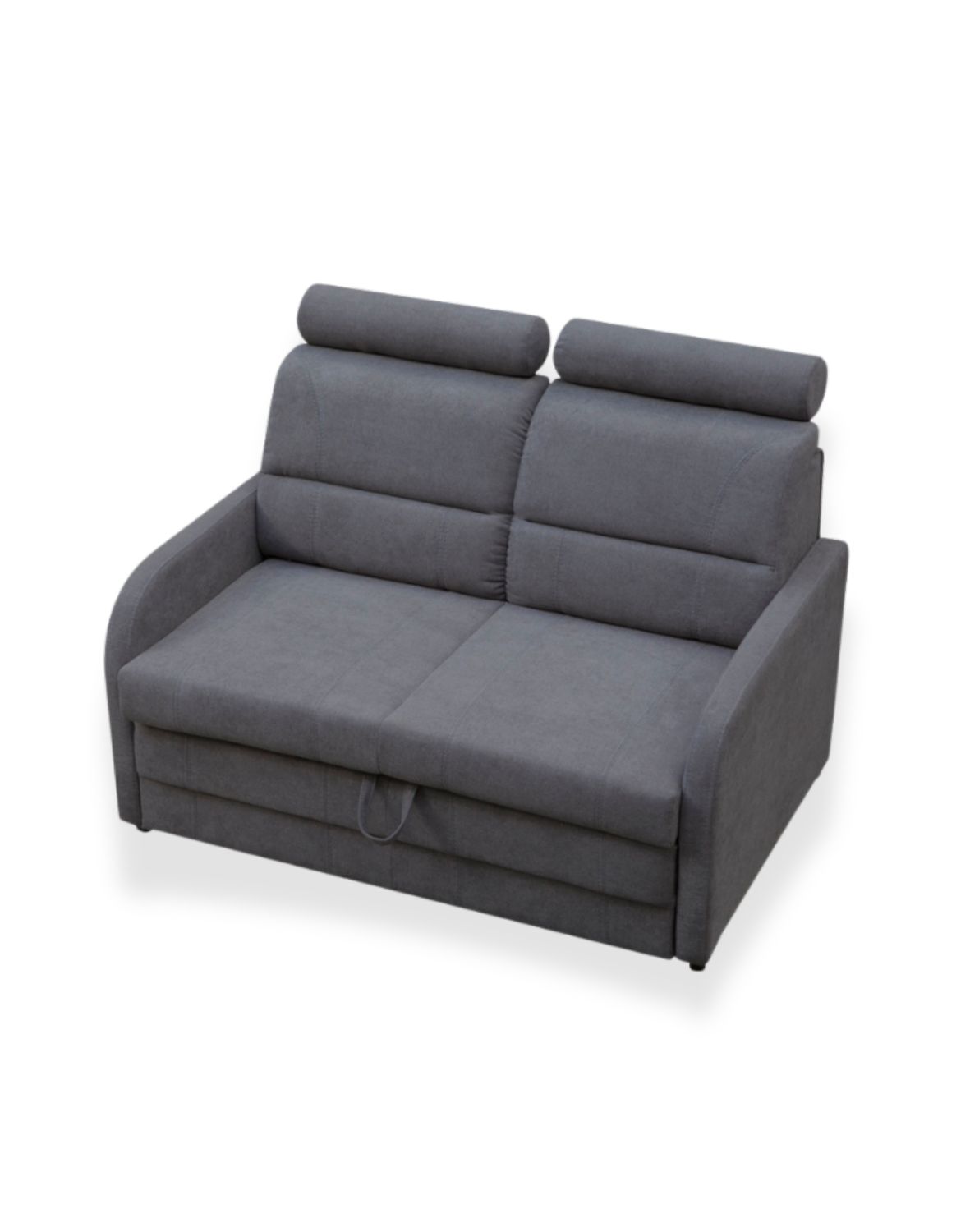 mała dwuosobowa kanapa wibaro z regulowanymi zagłówkami