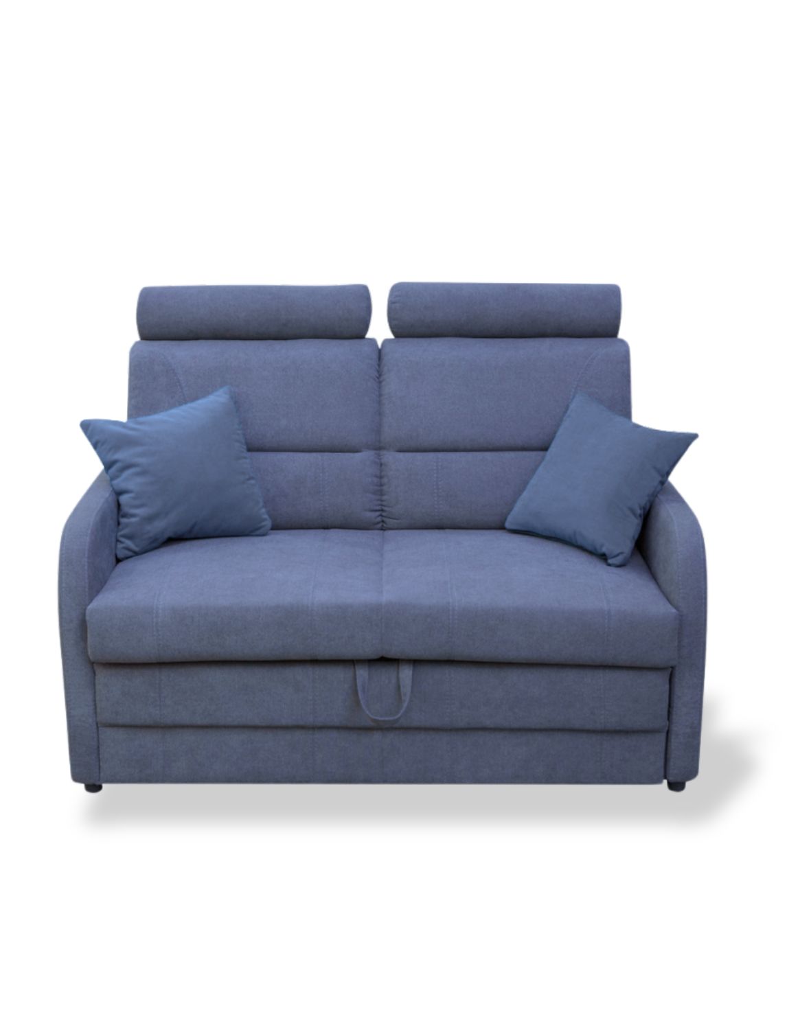 mała dwuosobowa kanapa wibaro z regulowanymi zagłówkami