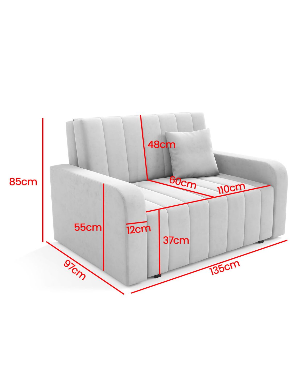 mała sofa amerykanka marko ii