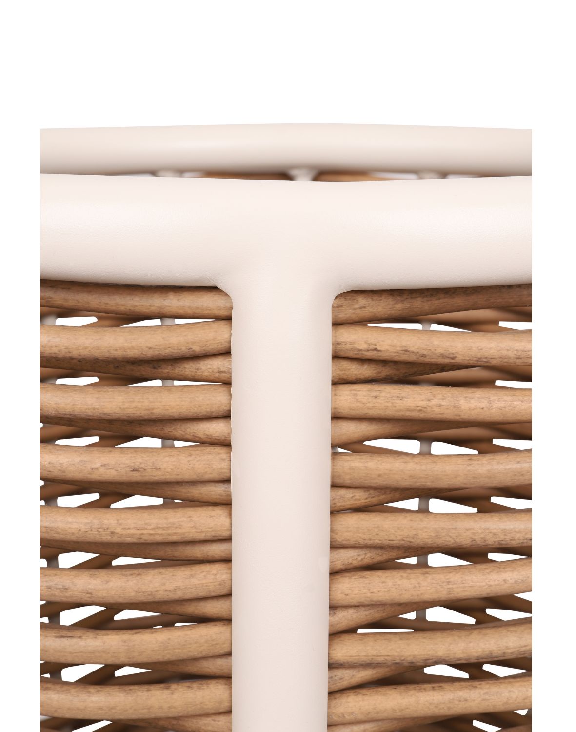 donica ogrodowa duża z technorattanu malta