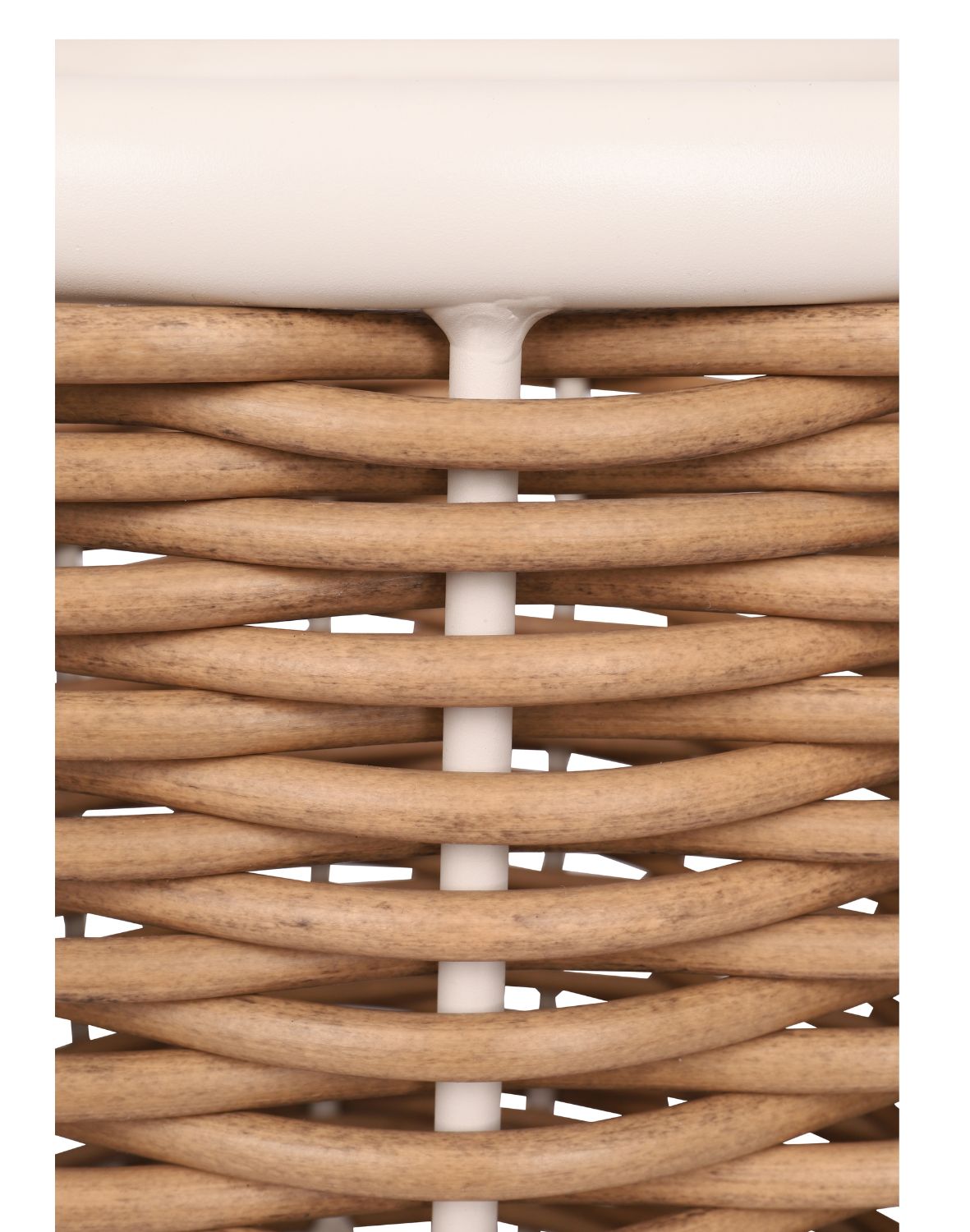 donica ogrodowa duża z technorattanu malta