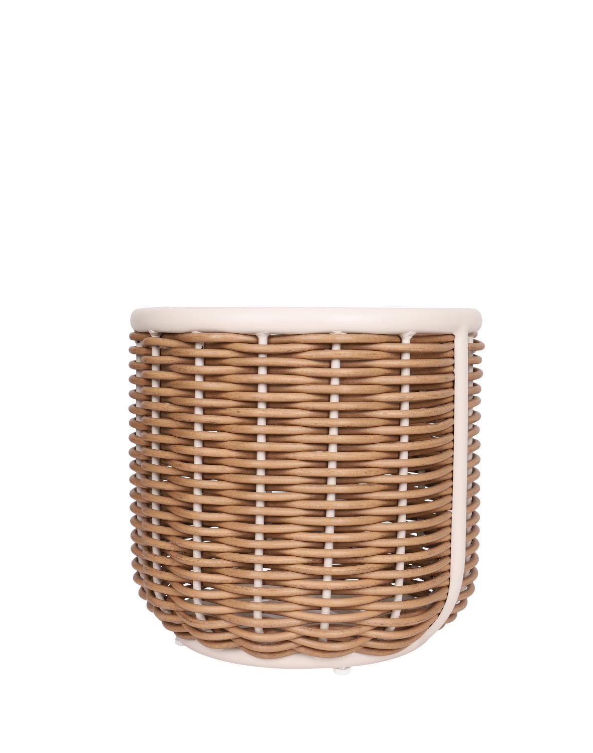 Donica ogrodowa duża z technorattanu Malta