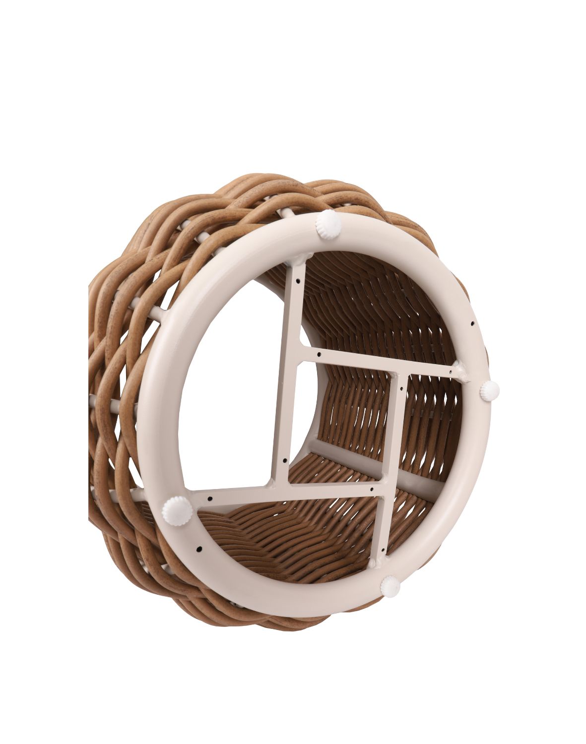 Donica ogrodowa duża z technorattanu Malta