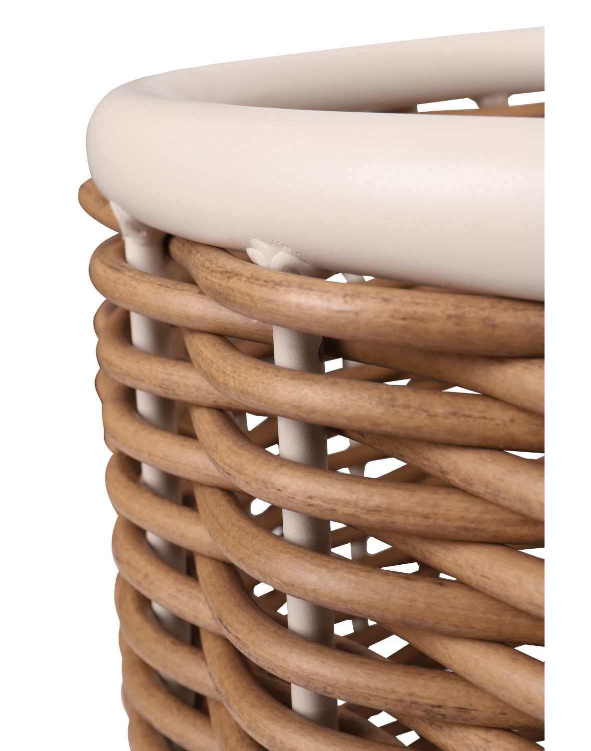 Donica ogrodowa duża z technorattanu Malta