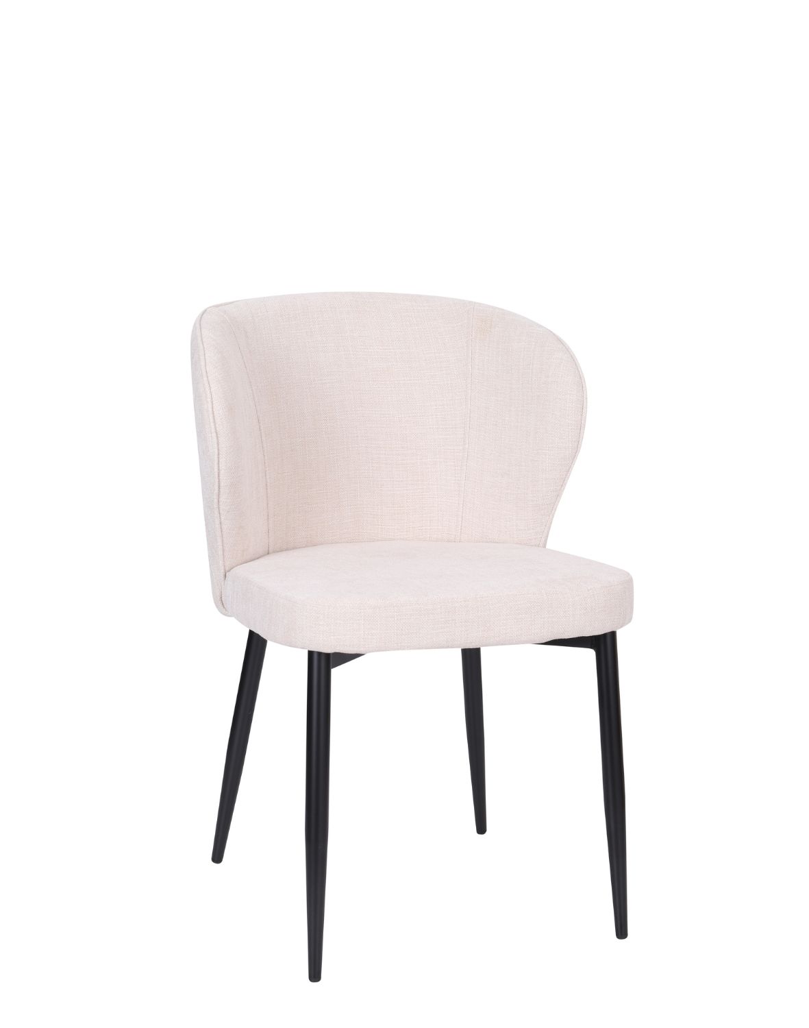 krzesło do jadalni meg black, beżowe