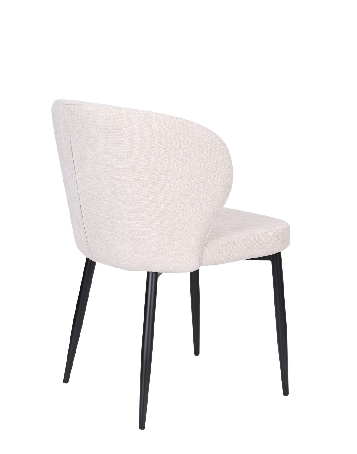 krzesło do jadalni meg black, beżowe