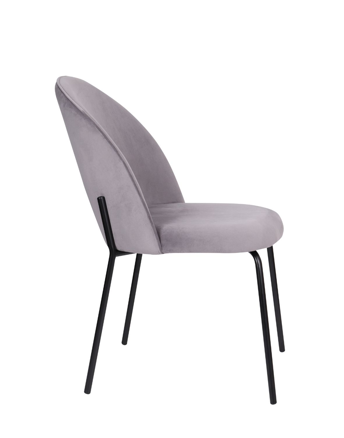 krzesło do jadalni molly black szare