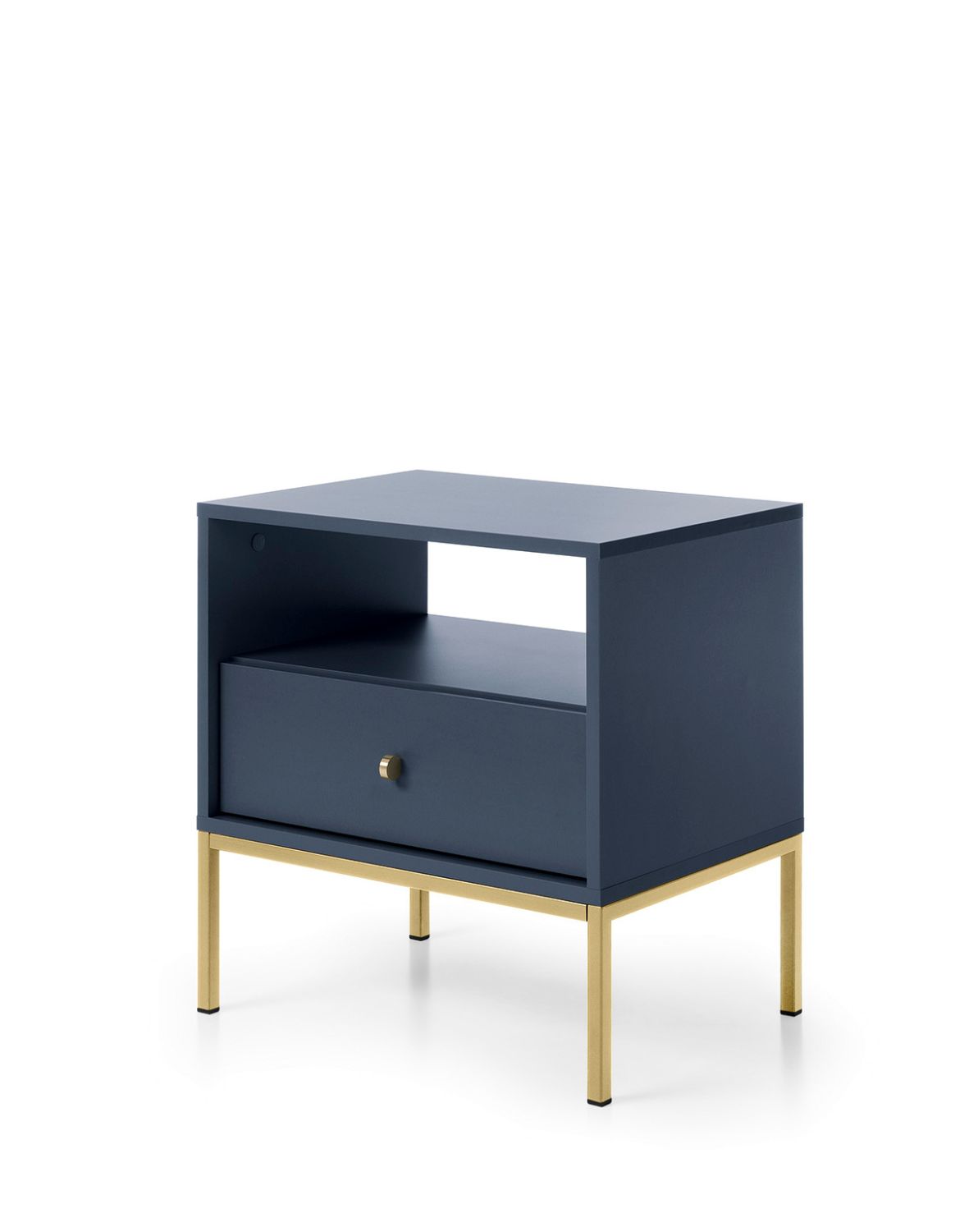 Noční stolek Mono tmavě modrý (MS54)