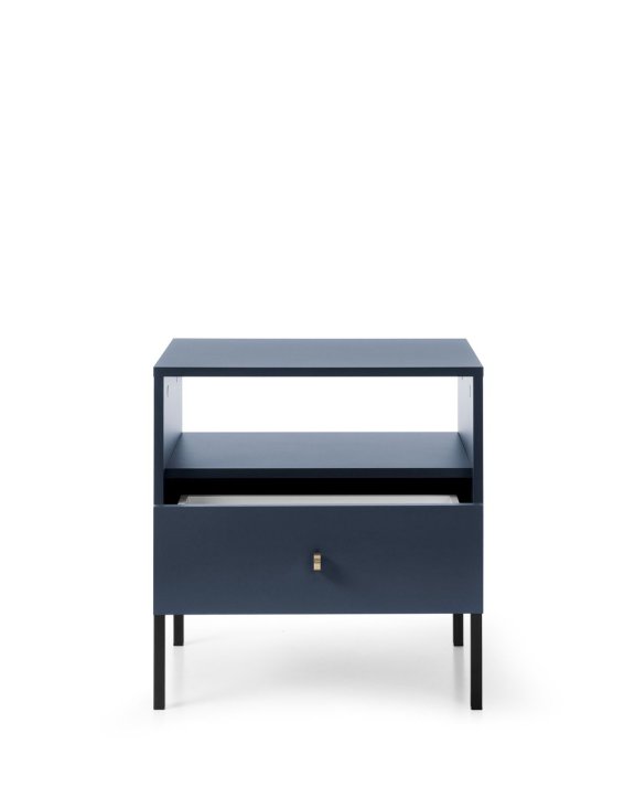 szafka nocna mono granatowa (ms54), navy/black