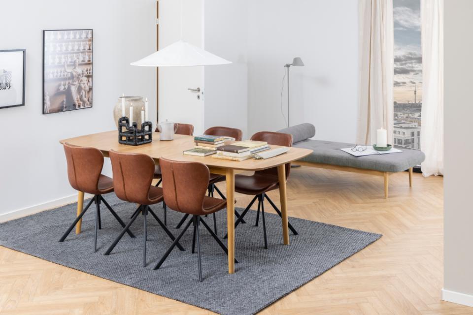 rozkładany stół do jadalni montreux (98605), naturalny dąb