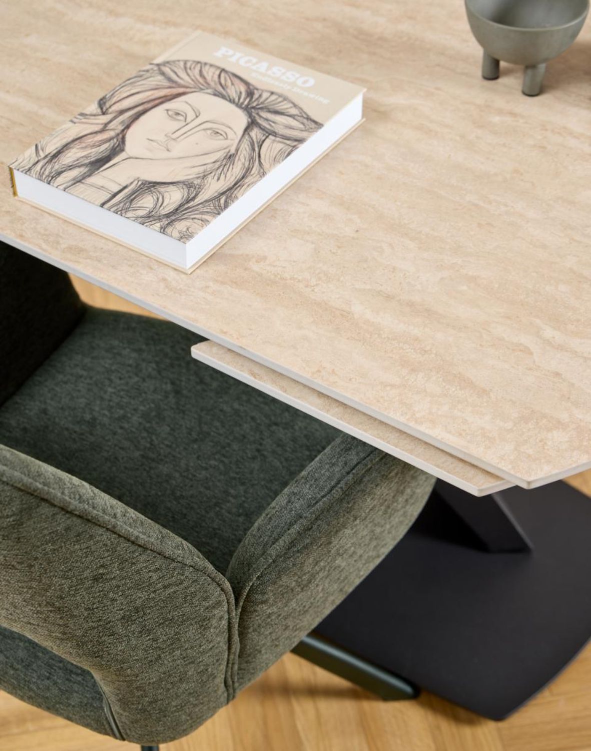 stół rozkładany morella, nowoczesny design, blat ceramiczny (25178)