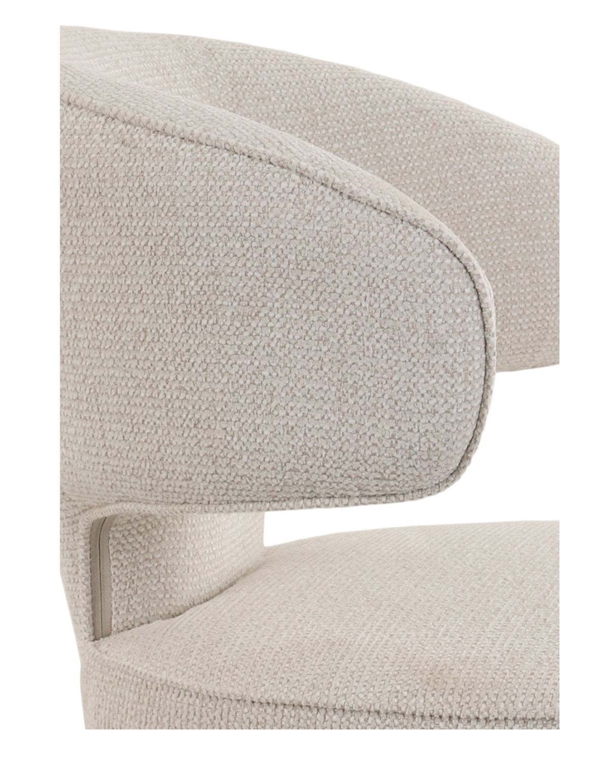 krzesło nami n22, obrotowe 360° z funkcją powrotu, cashmere/beige