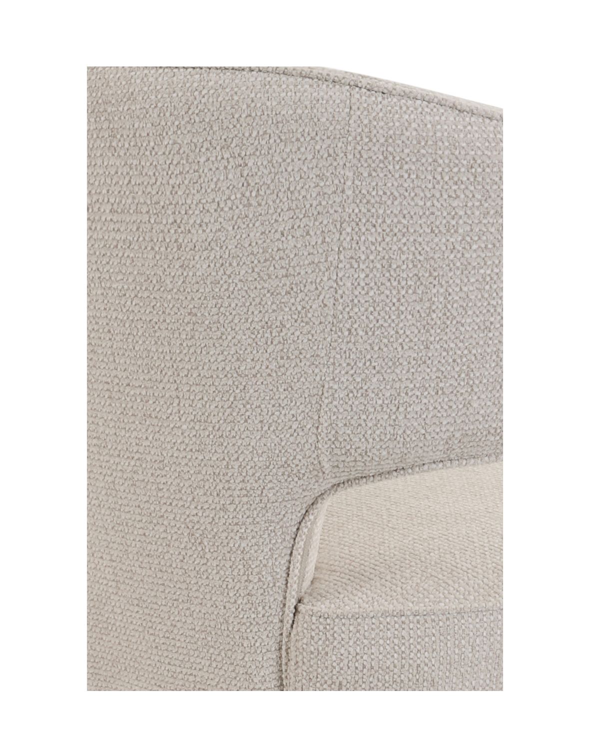 krzesło nami n22, obrotowe 360° z funkcją powrotu, cashmere/beige