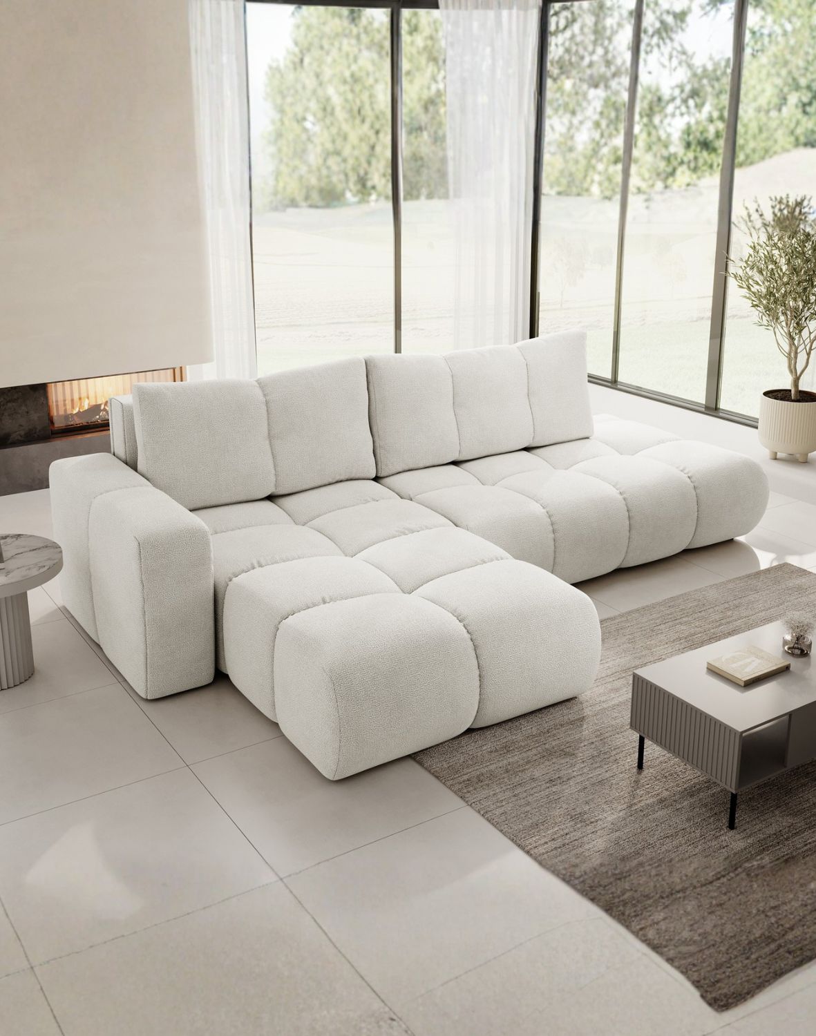 narożnik chmurka biały soho