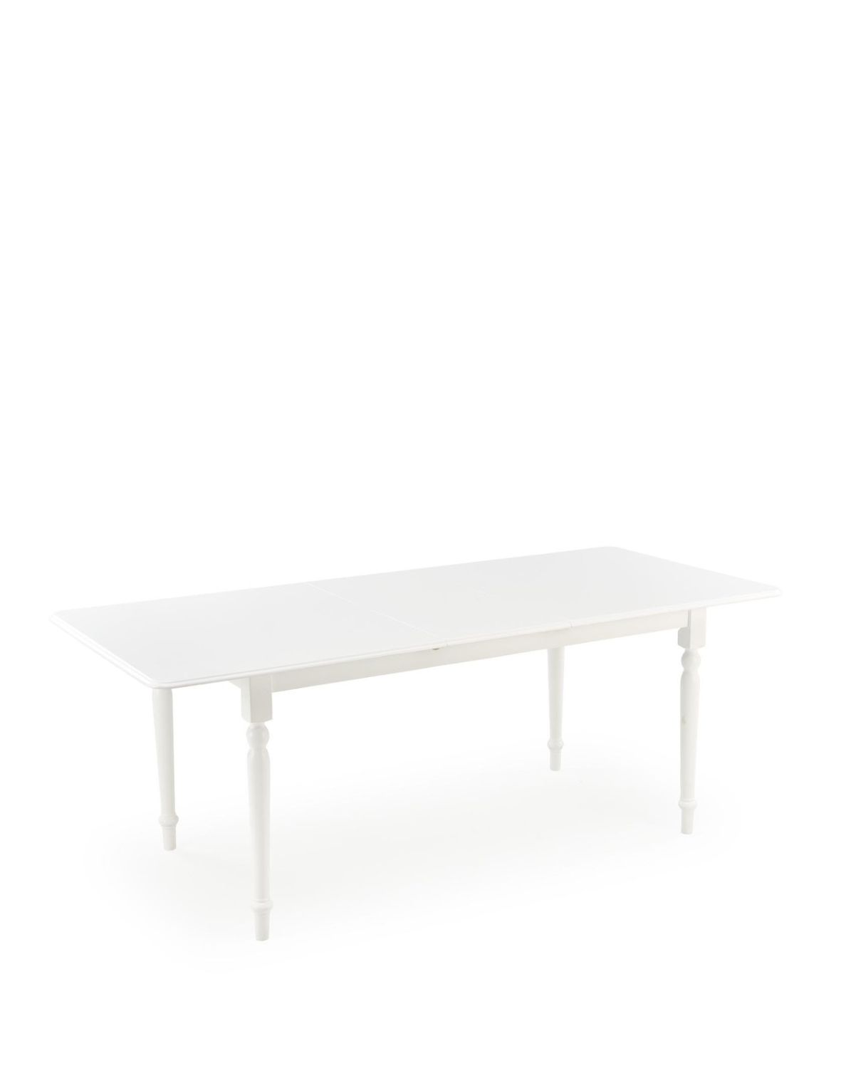 stół rozkładany nelson (160–200x90 cm), biały