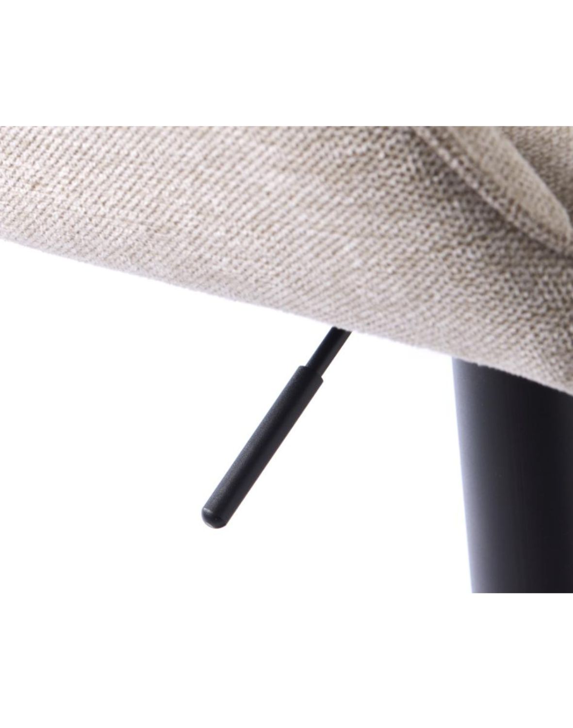 hoker obrotowy nolan z regulacją wysokości, pikowany, beżowe (50840000)