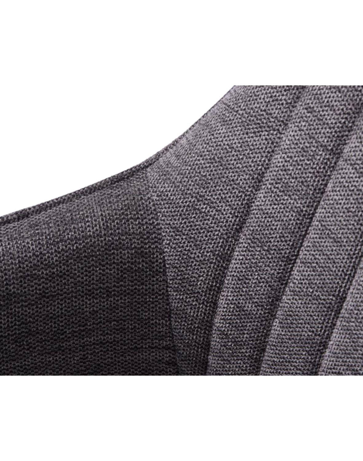 krzesło do jadalni nolan z podłokietnikami, ciemnoszare ( 50790001)