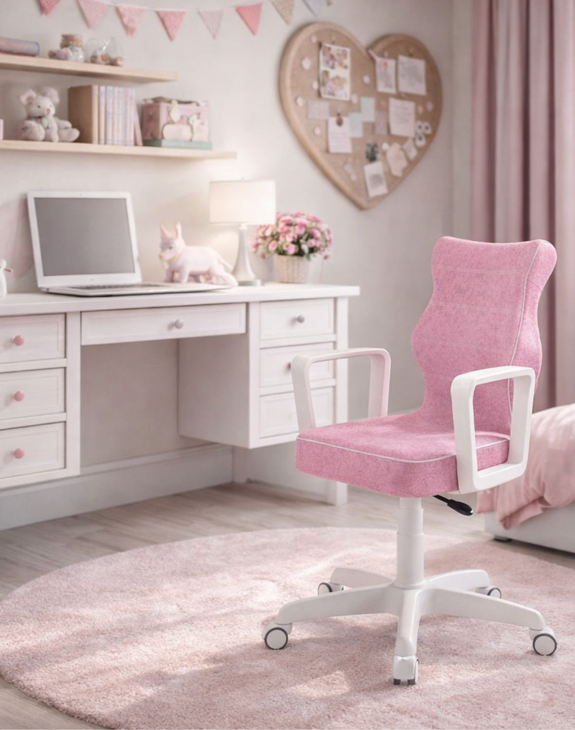 Krzesło młodzieżowe Entelo Norm, Biała Podstawa, Rozmiar 5 (wzrost 146 - 176,5 cm)