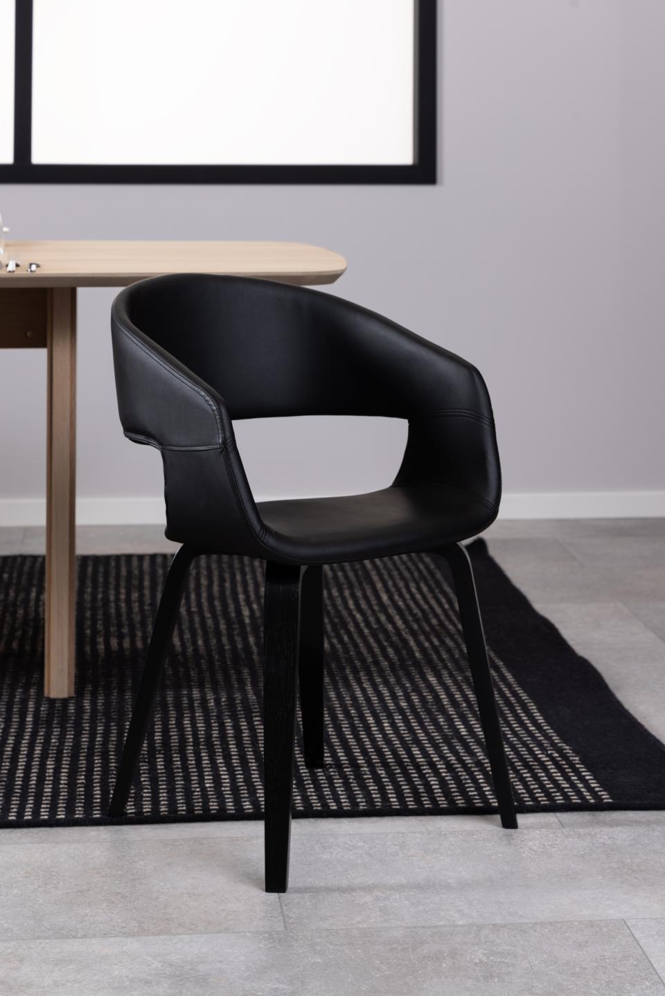 Krzesło z podłokietnikami, tapicerowane Nova