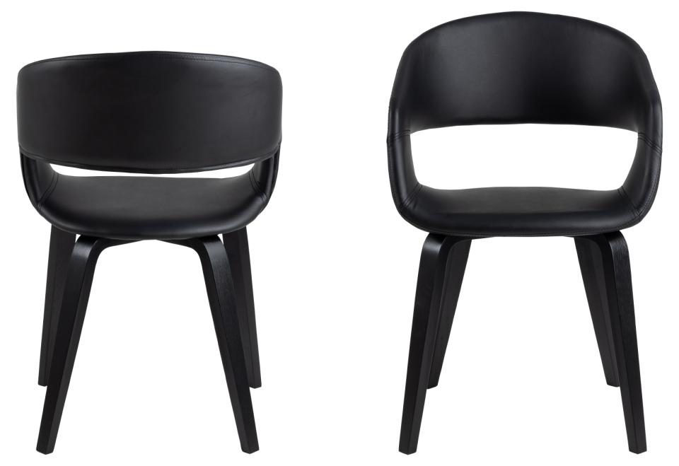 Krzesło z podłokietnikami, tapicerowane Nova