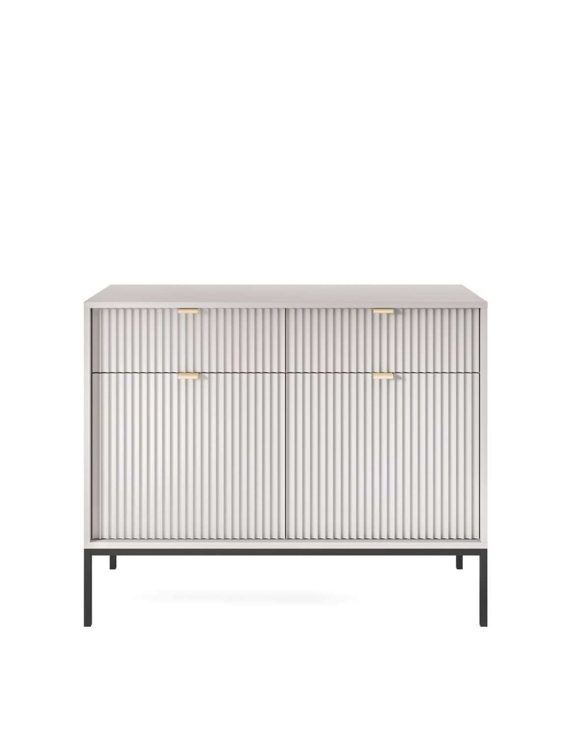 Komoda Nova šedá se zásuvkami (KSZ104)