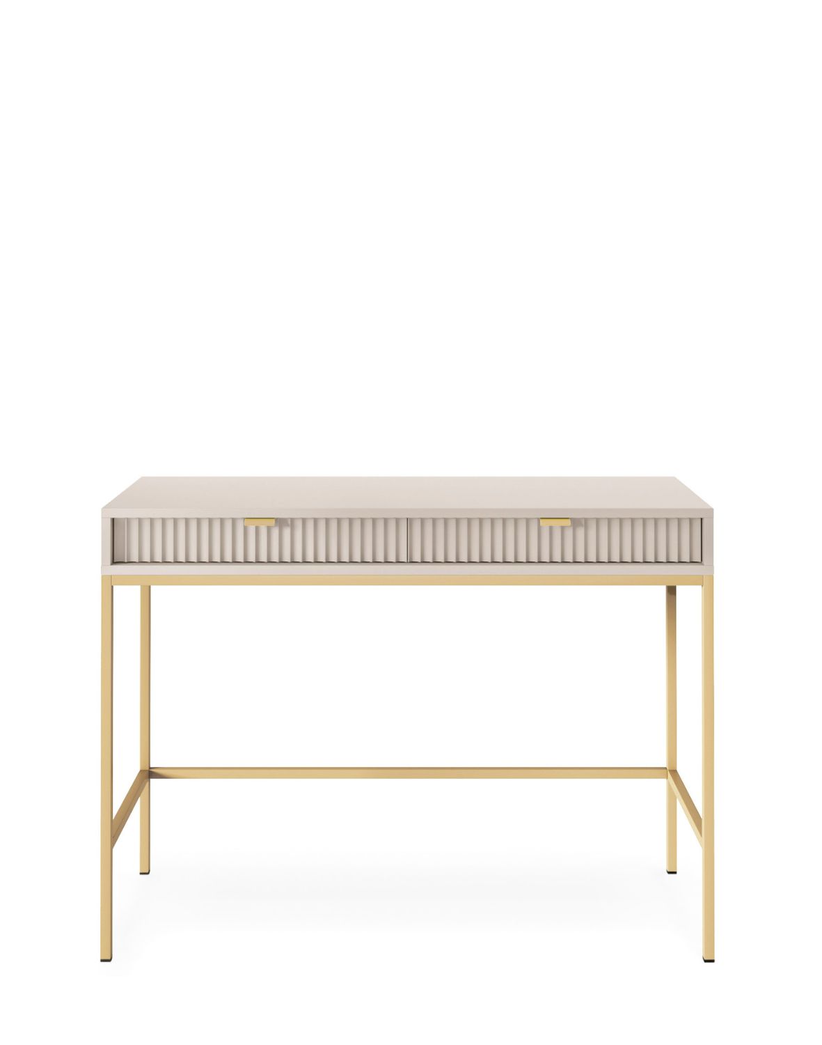 toaletka nova kaszmirowa (t104), konsola do przedpokoju, kaszmir/gold