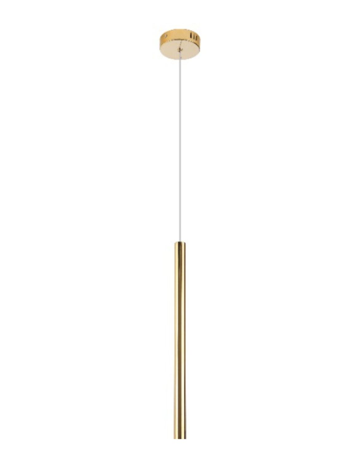 MaxLight - Závěsná lampa Organic P0204 zlatá
