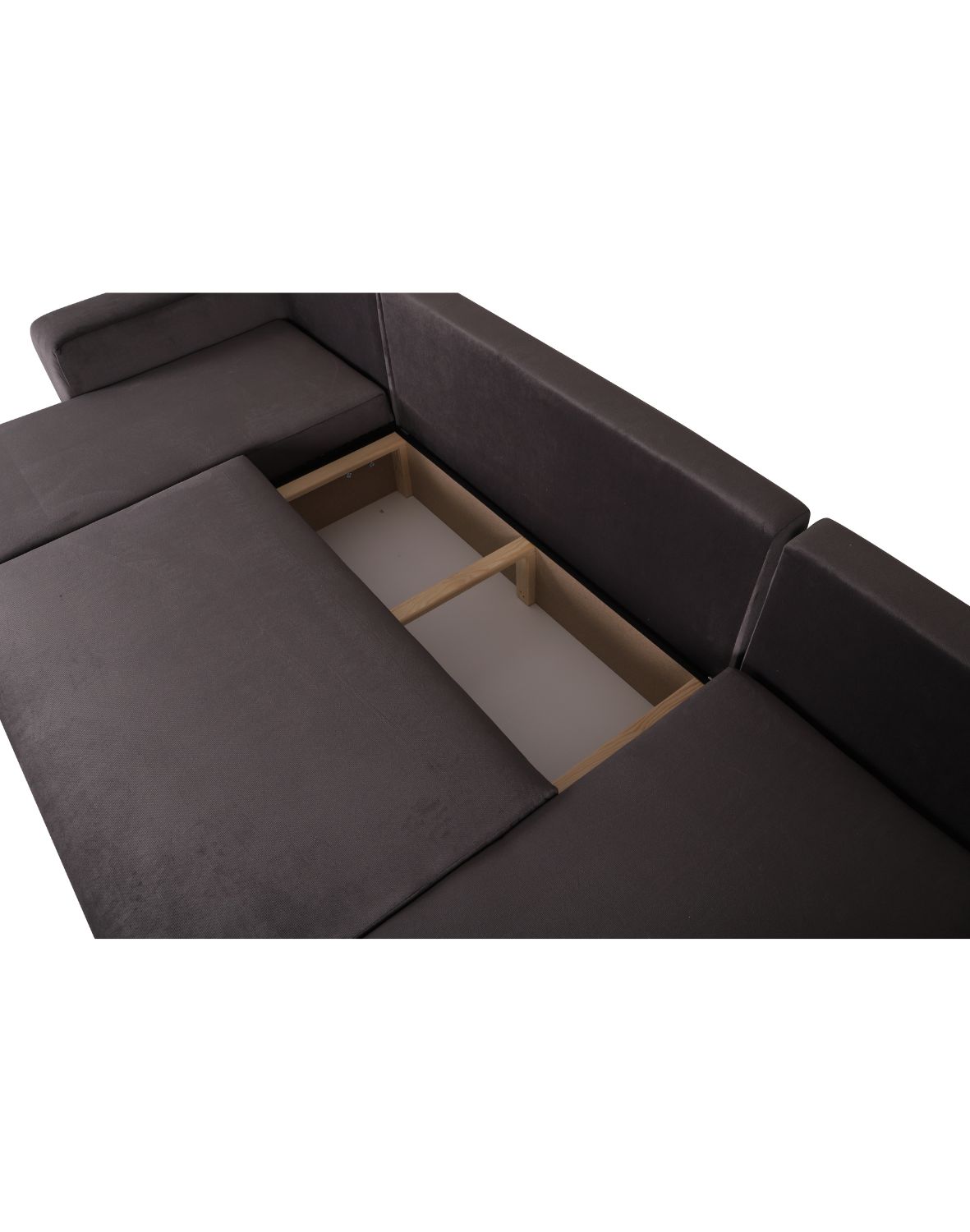 Narożnik z funkcją spania, rozkładany Orion w kształcie litery U