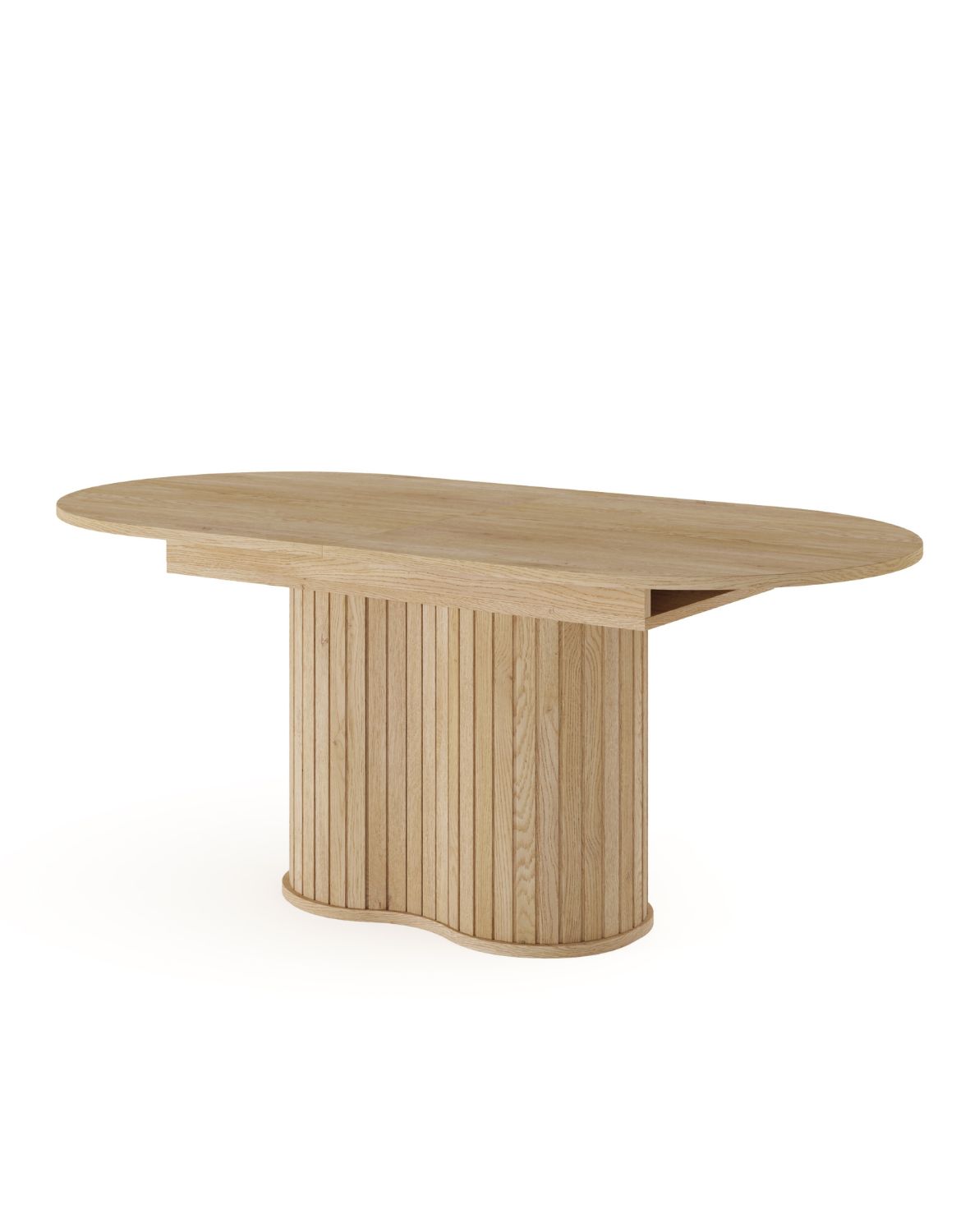 rozkładany stół owalny z lamelami lovi 180