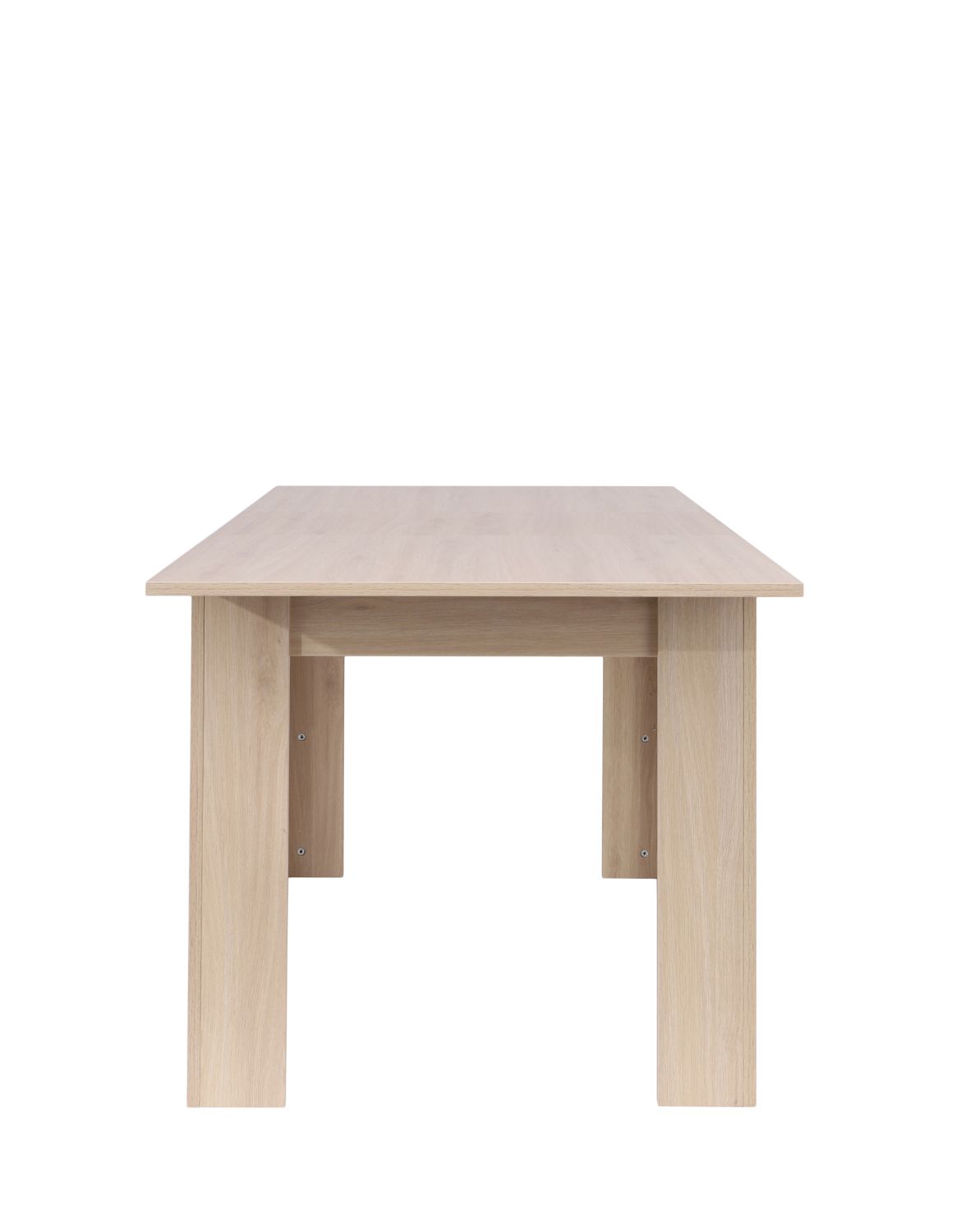 stół rozkładany do jadalni palermo 120-160x80 cm, dąb naturalny