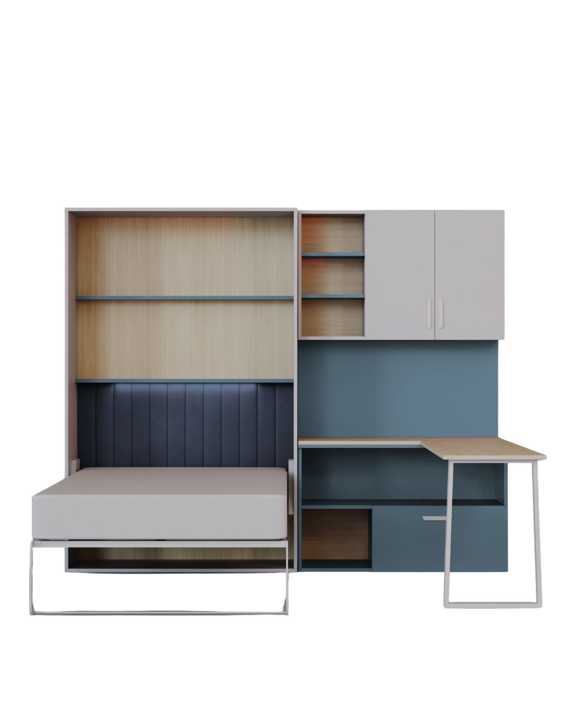 polkotapczan flexi bed lumi niebieski mglisty