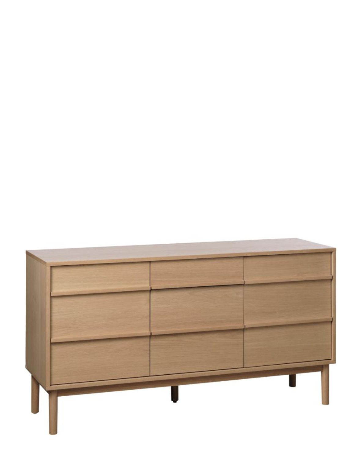 komoda drewniana ponza (48450200), naturalny dąb