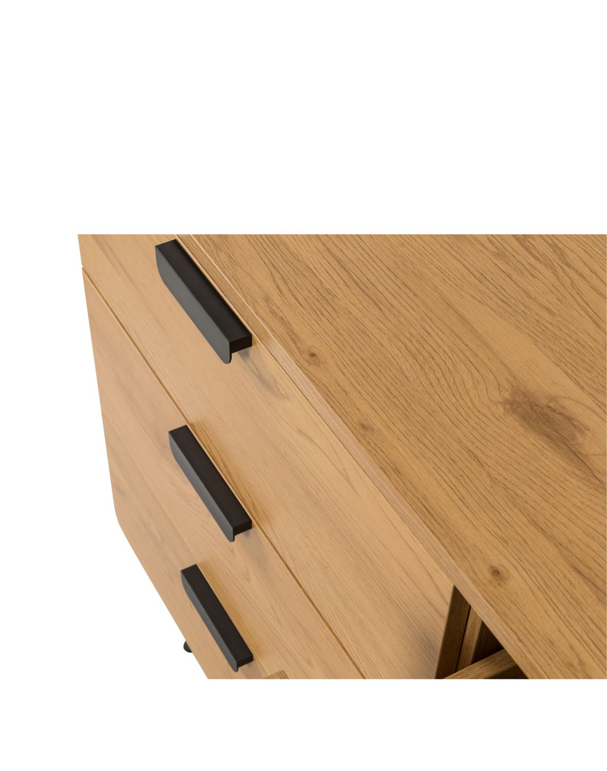 komoda z szufladami radis 120 cm (CD01), dziki dąb