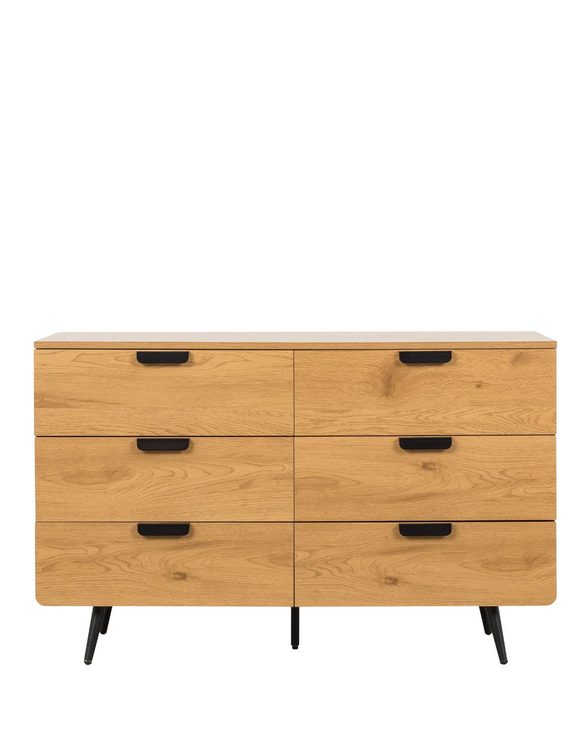 komoda z szufladami radis 120 cm (CD01), dziki dąb