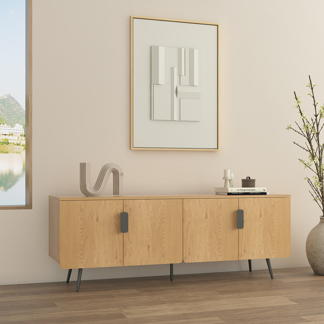 szafka rtv radis (tu01) 160 cm, dziki dąb