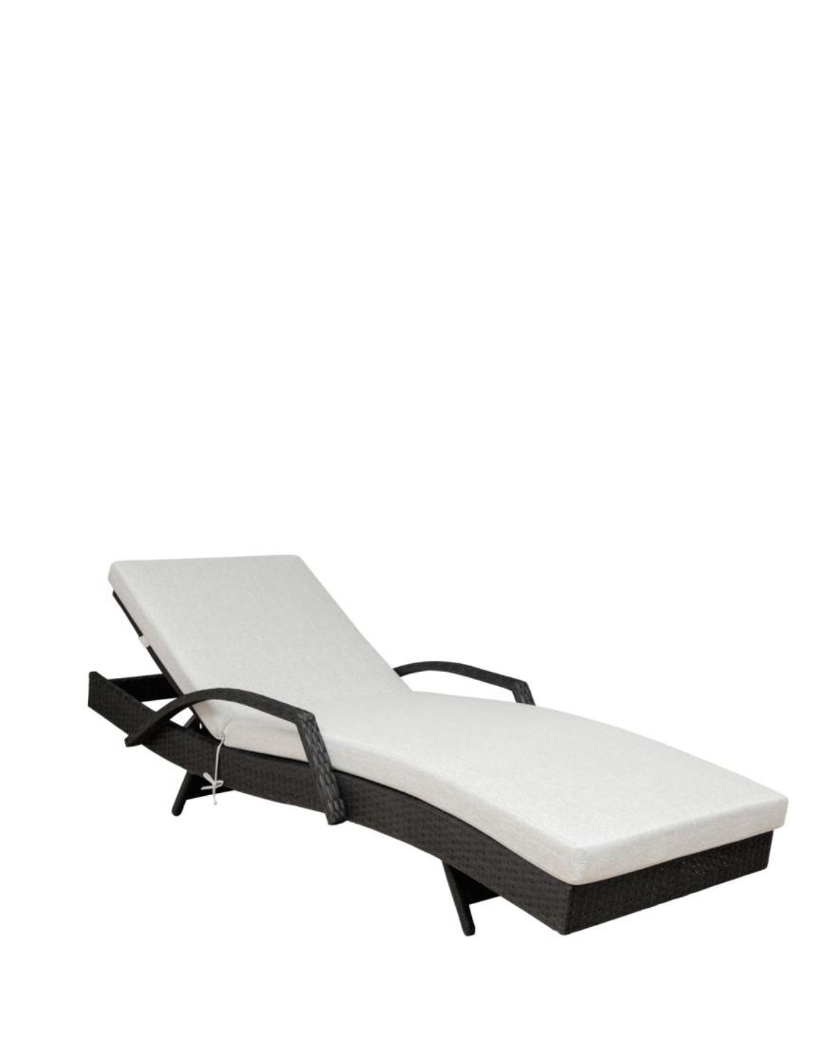 leżak ogrodowy redondo, czarny (80200001)