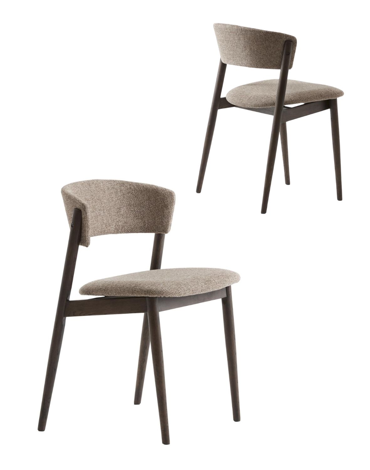 Krzesło do jadalni revere (49544712), ciemny dąb