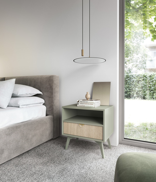 szafka nocna forest (s54), eukaliptus