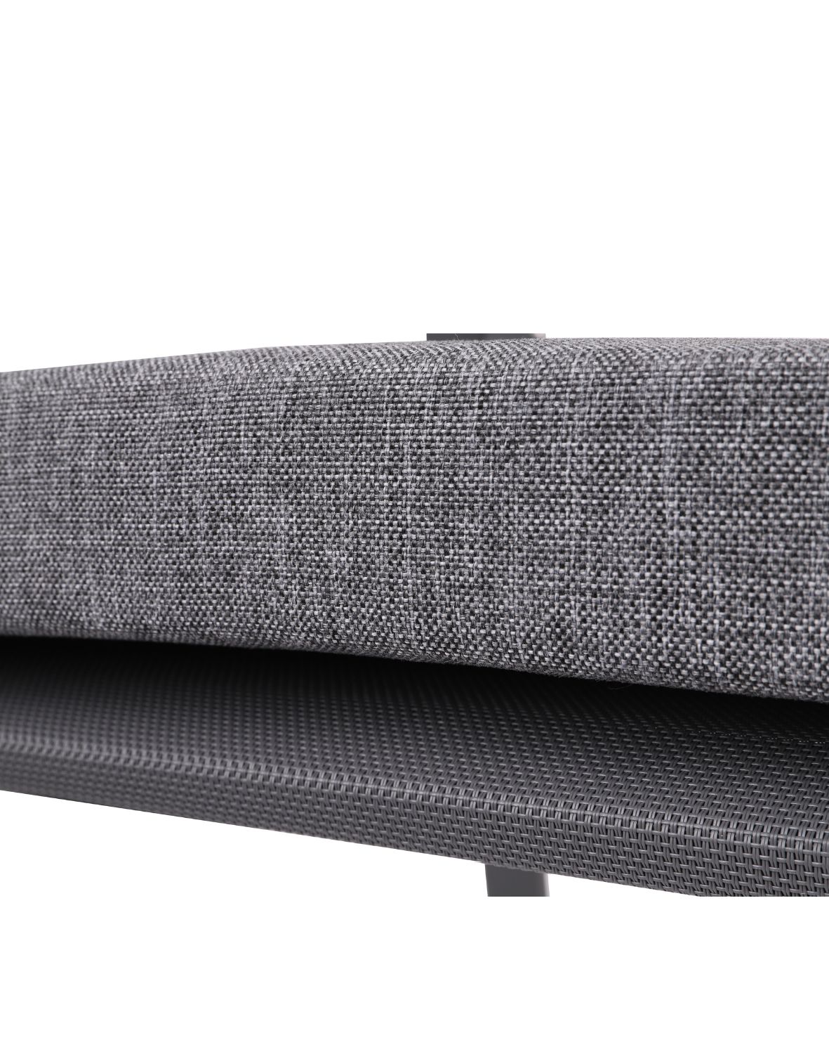 zestaw ogrodowy 6 osobowy santos, aluminiowy, szary