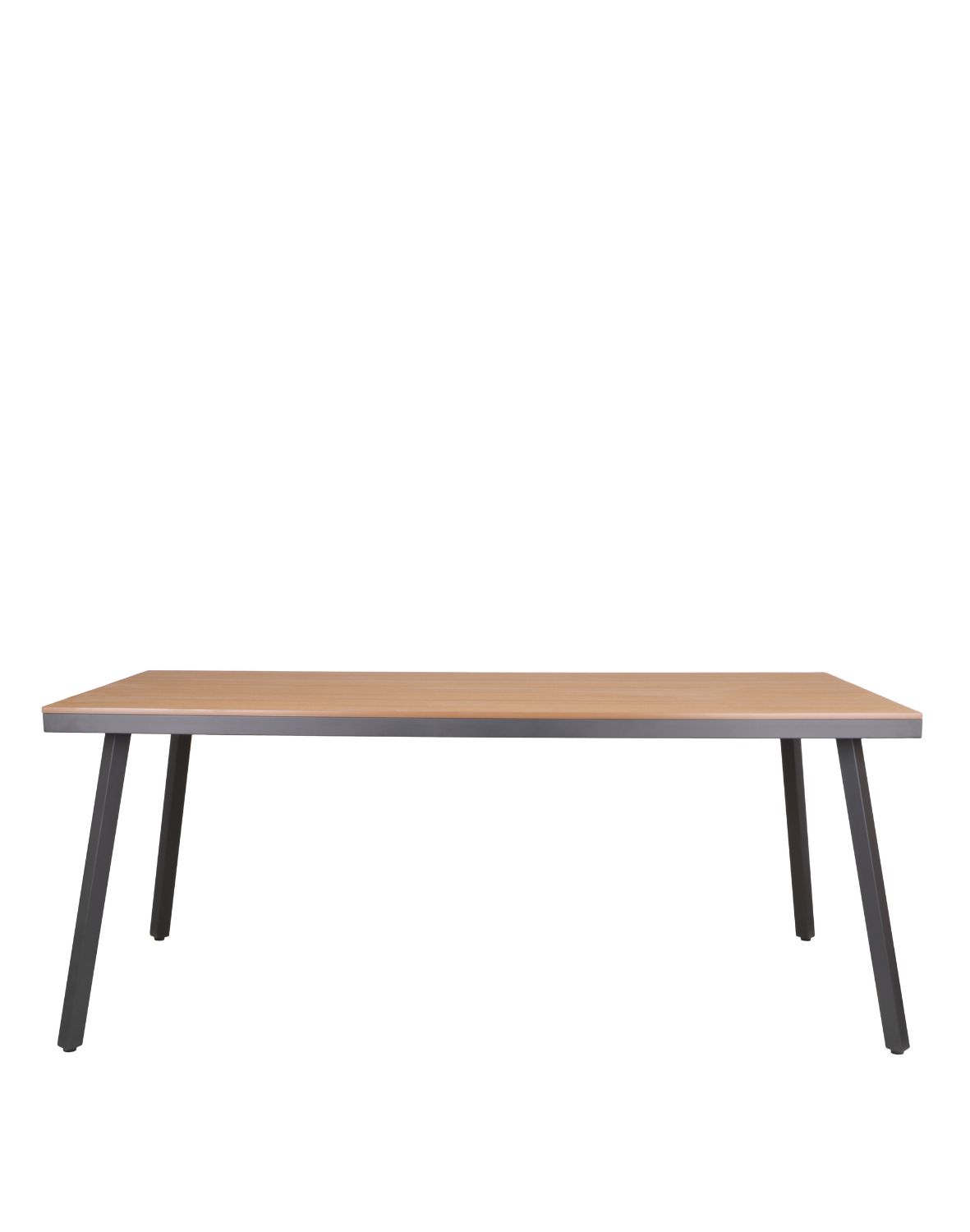 zestaw ogrodowy 6 osobowy santos, aluminiowy, szary