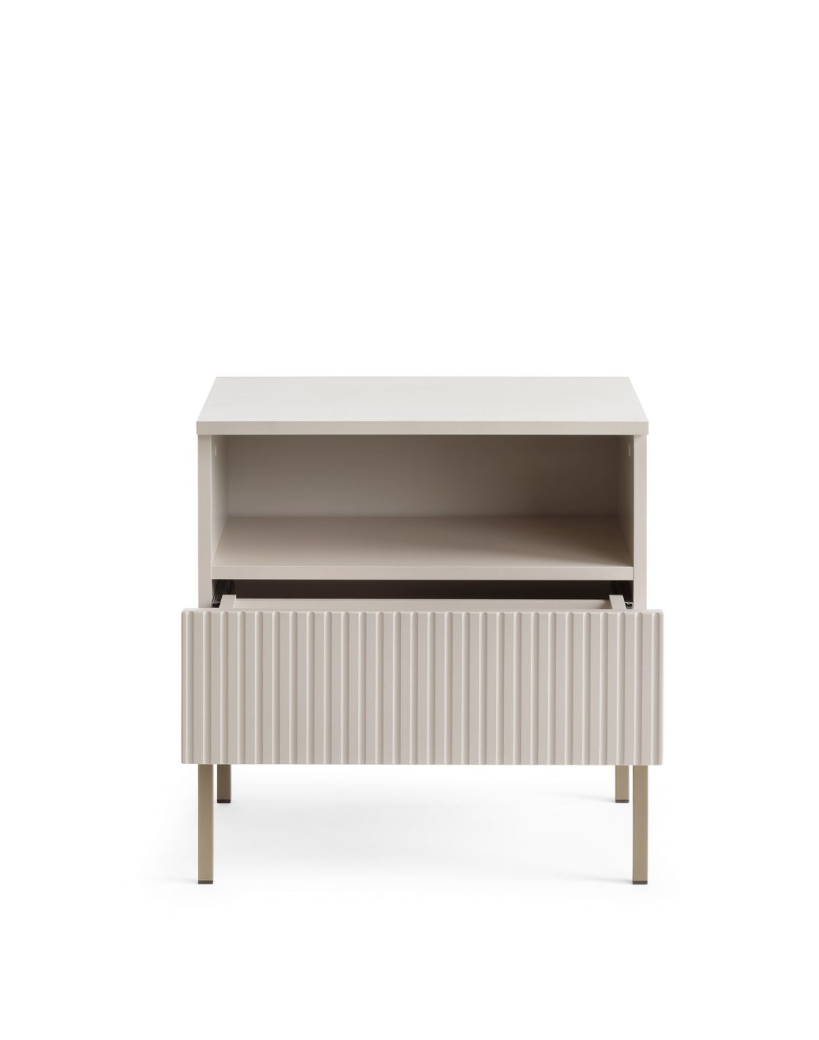 szafka nocna sento z oświetleniem led (s54), kaszmir