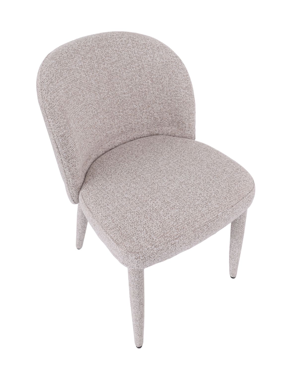 krzesło do jadalni serena, beżowe, tapicerowane